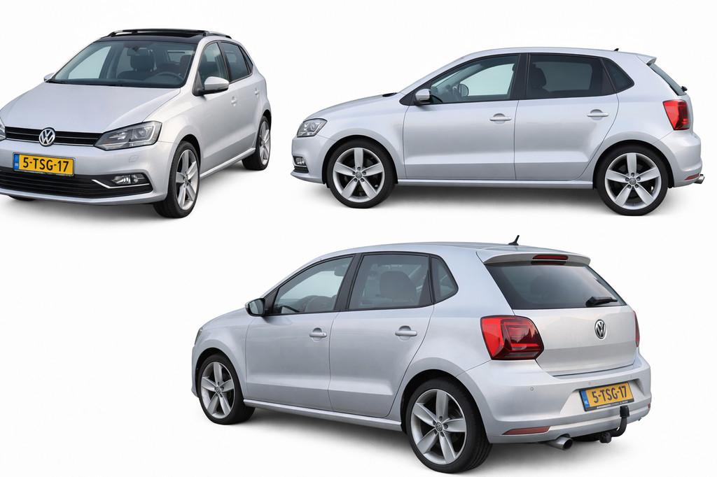 Volkswagen Polo 1.2 TSI Highline Airco|Cruise|Pano|Trekhaak, Auto's, Volkswagen, Euro 6, 4 cilinders, Start-stop-systeem, Origineel Nederlands