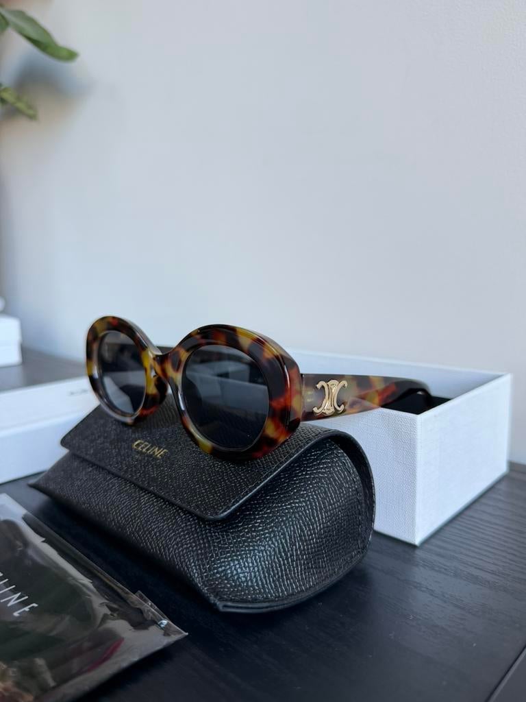 Celine zonnebril, Sieraden, Tassen en Uiterlijk, Zonnebrillen en Brillen | Dames, Overige merken, Zonnebril, Bruin, Nieuw