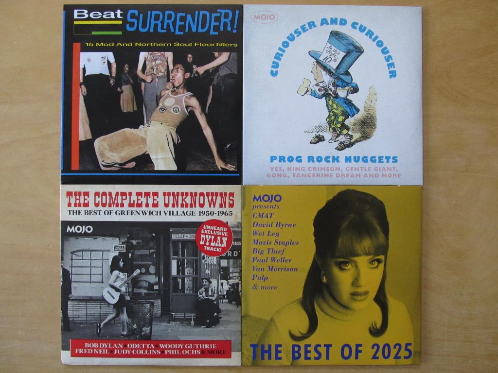 4 CD’s Mojo magazine 2025 Mod Northern Soul Prog Greenwich, Ophalen of Verzenden, Zo goed als nieuw, Pop