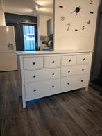 Ikea hemnes ladekast wit met 8 lades I.Z.G.S.!, Ophalen, 5 laden of meer, Zo goed als nieuw, Minder dan 100 cm