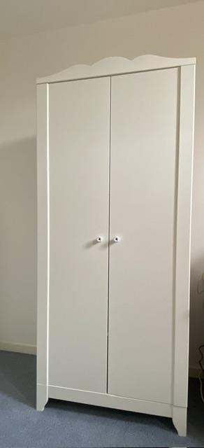 IKEA baby / kinder kleding kast SMÅGÖRA wit, Ophalen, Kast, 105 cm of meer, Zo goed als nieuw