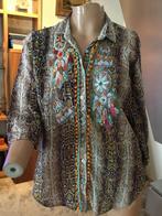 ANTICA SARTORIA blouse met kralen maat s origineel ZGAN, Kleding | Dames, F, G, Beige, ANTICA SARTORIA