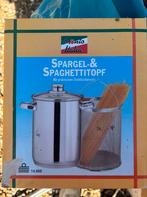 3x asperges kookpan nieuw spagetti pan met inzet, Ophalen of Verzenden, Nieuw