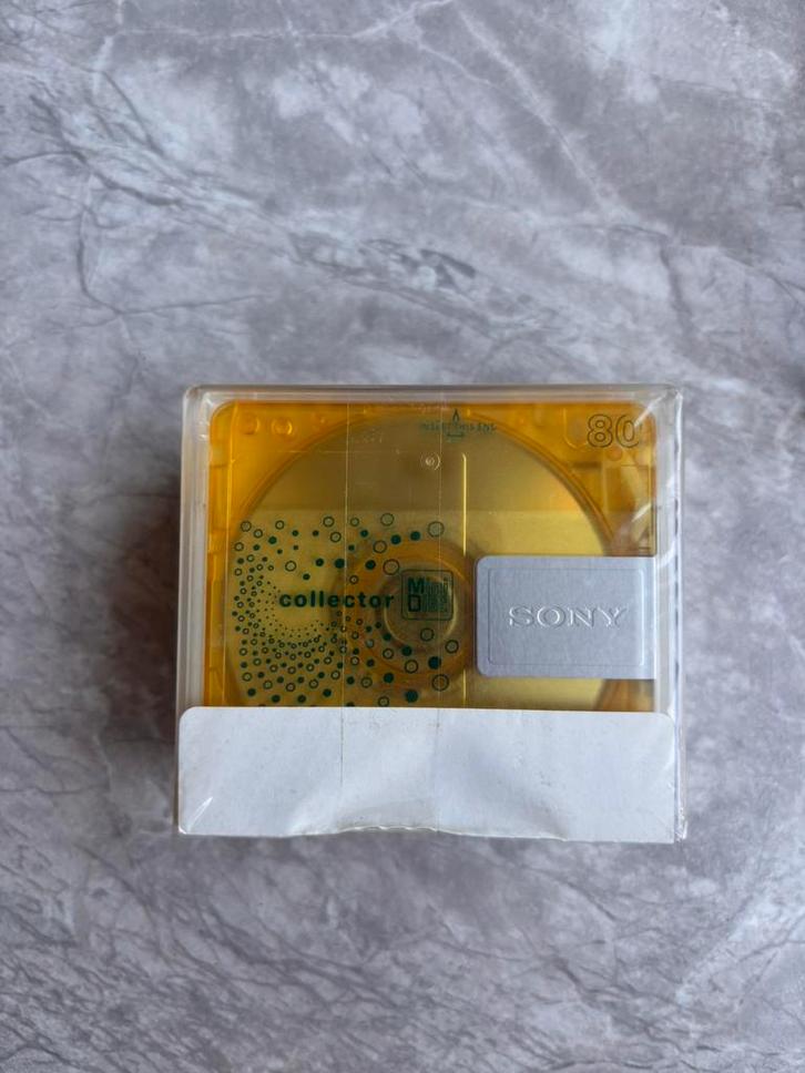 Sony MiniDisc 80 min – Collector (5 stuks) – nieuw/sealed, Audio, Tv en Foto, Walkmans, Discmans en Minidiscspelers, Minidisc-recorder