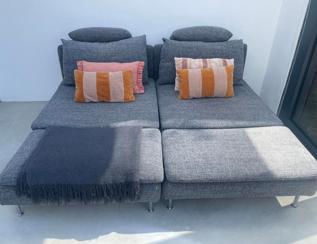 Ikea soderhamn 2x, Ophalen, Zo goed als nieuw, Eenpersoons, Minder dan 150 cm