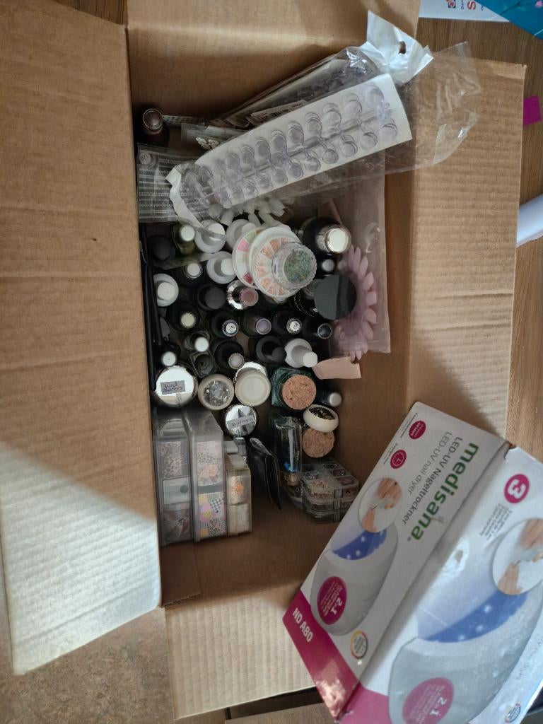 Pink gellac en andere andere gellak, Sieraden, Tassen en Uiterlijk, Uiterlijk | Cosmetica en Make-up, Gebruikt, Overige kleuren