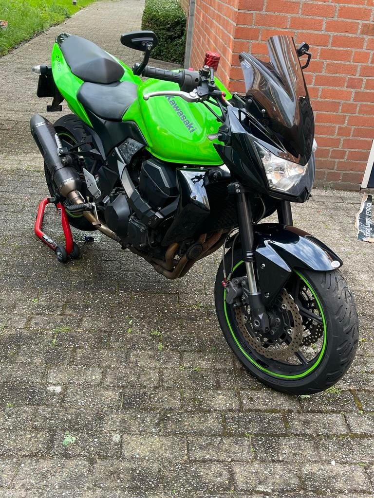 Kawasaki Z750 ABS 2011 met Akrapovic uitlaat, 4 cilinders, Motorrijbewijs A, Gebruikt, Particulier