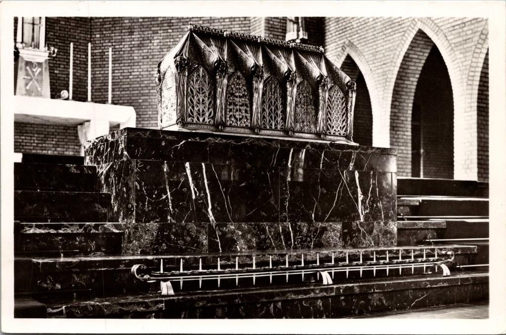 Bedevaartskerk H.H. Martelaren van Gorcum te Brielle, Verzamelen, Verzenden, 1960 tot 1980, Ongelopen, Zuid-Holland