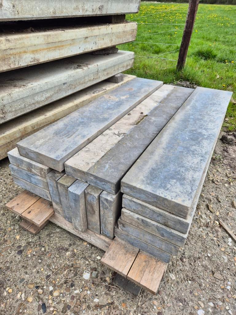 Natuursteen opsluitband, Tuin en Terras, Ophalen of Verzenden, Natuursteen, Minder dan 5 m², Overige typen