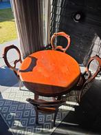 Antieke eettafel met 4 stoelen - Gebruikt maar netjes, Ophalen