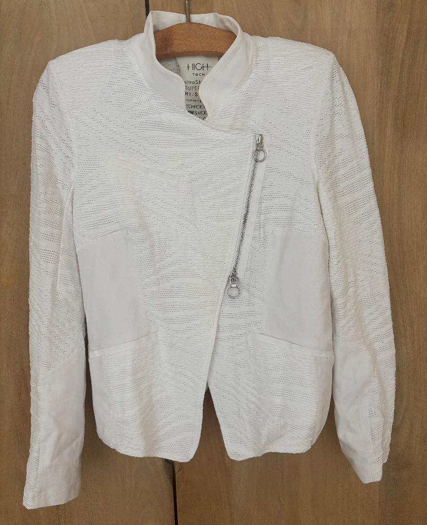 Wit jasje merk High tech, Kleding | Dames, Jasjes, Kostuums en Pakken, Maat 38/40 (M), Wit, High tech, Ophalen of Verzenden