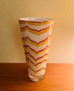 Hoge glazen vaas, Ophalen of Verzenden