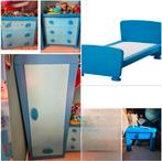 Complete Ikea Mammut kinderkamer - bed, kasten, nachtkastje, Ophalen, Gebruikt, Jongetje of Meisje