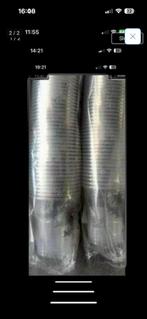 400 bierglazen nieuw, Ophalen of Verzenden, Nieuw, Glas of Glazen