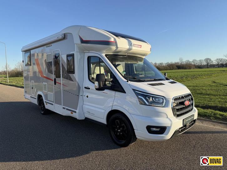 Challenger Graphite Premium 337 GA, Face-to-Face, 170PK,, Caravans en Kamperen, Campers, Bedrijf, tot en met 4, Half-integraal