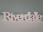 Riverdale woord / tekst woonaccessoires, Huis en Inrichting, Ophalen of Verzenden, Gebruikt