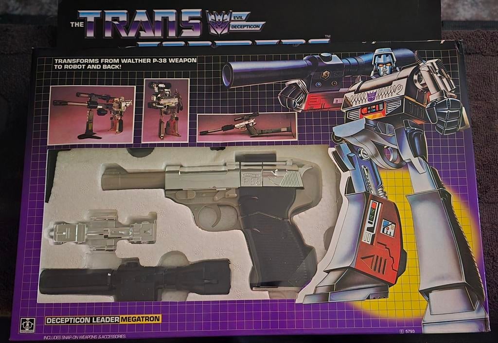 Transformers Megatron G1 Reissue KO, Verzamelen, G1, Ophalen of Verzenden, Zo goed als nieuw, Autobots