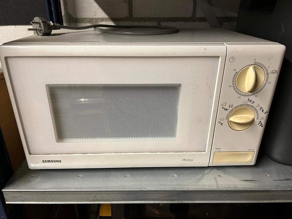 Samsung Primo Magnetron - Wit, Gebruikt, Ophalen, Gebruikt, Magnetron, Draaiplateau