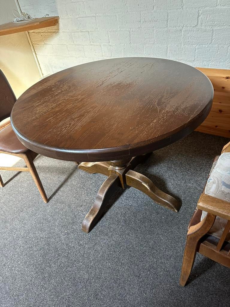 Mooi oude massieve tafel, Antiek en Kunst, Ophalen