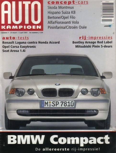 Autokampioen 7 2001 : Lexus LS430 - Mercedes S 430 - Bentley, Ophalen of Verzenden, Gelezen, Algemeen