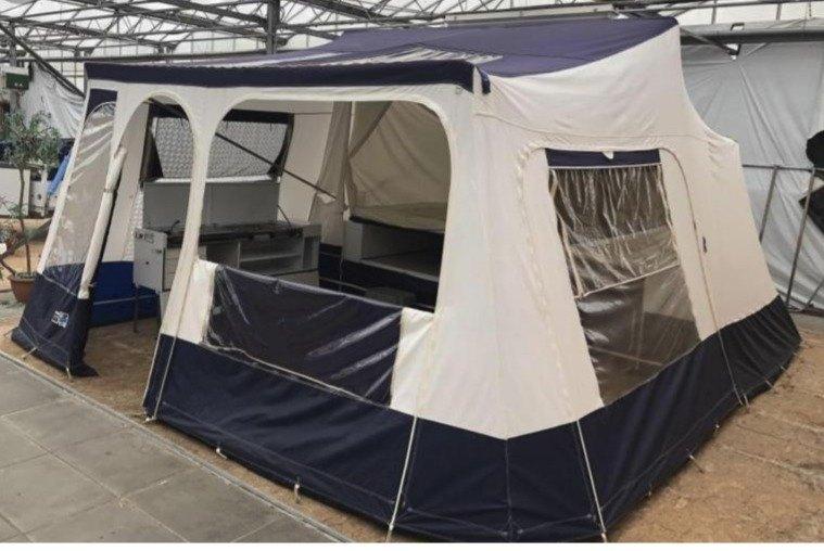 Jamet Jametic 2013 met 1-2-3 opzetsysteem, Caravans en Kamperen, Ophalen, Overige kleuren, Aanwezig, Jamet