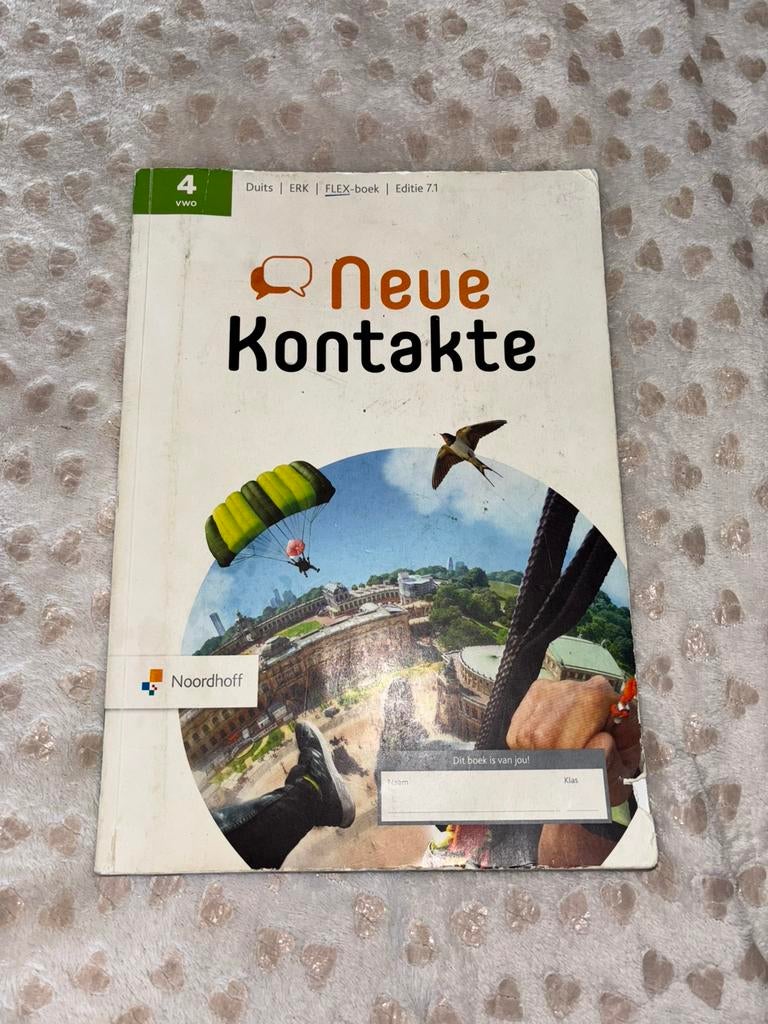 Neue kontakte 4 vwo, Ophalen of Verzenden, Zo goed als nieuw, Overige niveaus, Nederlands