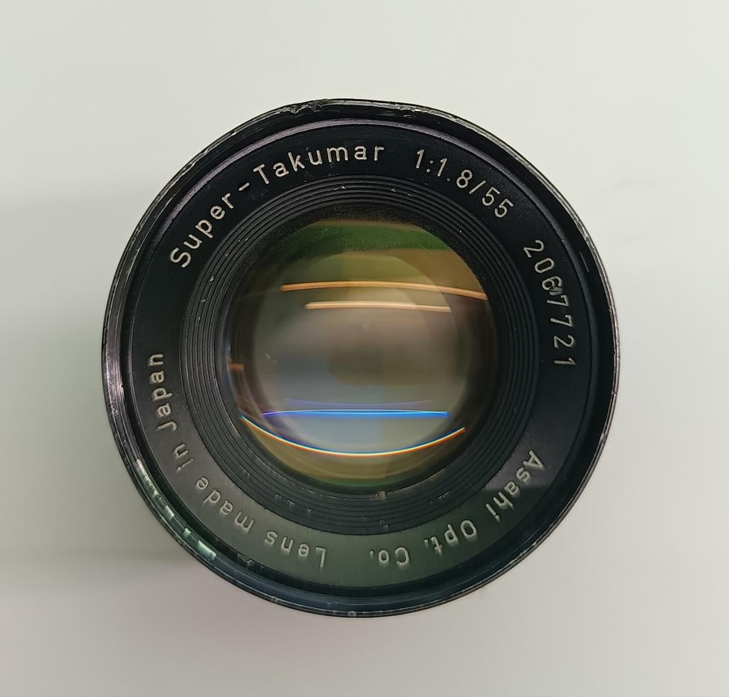 Super Takumar 55mm F1.8 M42 lens - Vintage fotografie, Verzenden, Gebruikt, Standaardlens