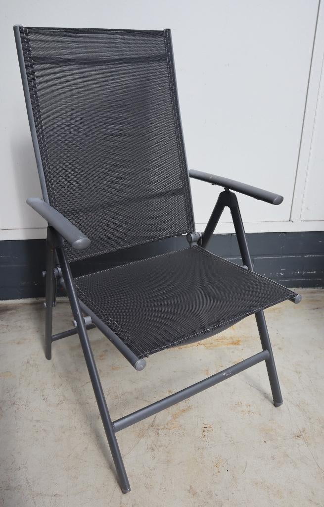 8x standenstoel, lichtgewicht, kunststof zitting, in 1 koop, Tuin en Terras, Ophalen, Gebruikt, Kunststof, Verstelbaar