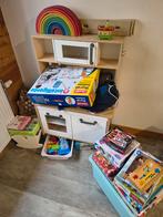 Diverse speelgoed: puzzels, knikkerbaan, klei, Ophalen