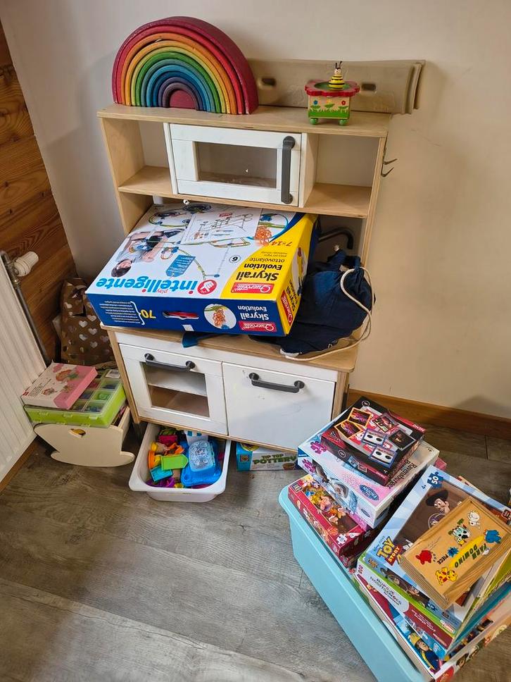 Diverse speelgoed: puzzels, knikkerbaan, klei, Kinderen en Baby's, Speelgoed | Overig, Ophalen