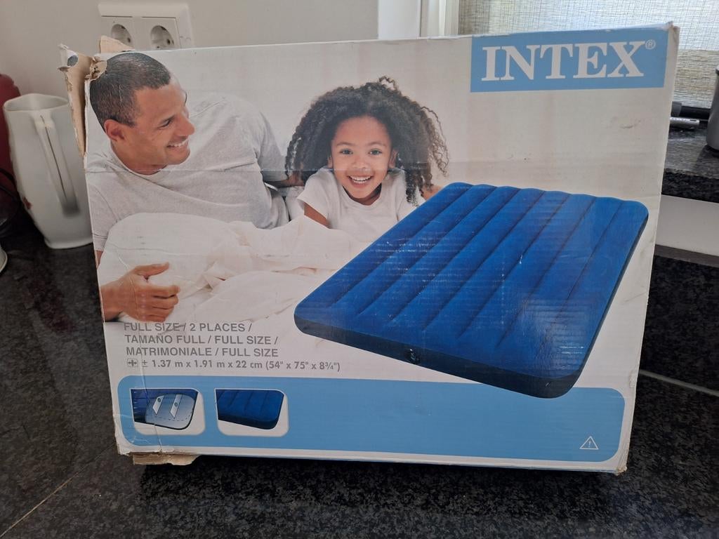 Intex Luchtbed Full Size - Comfortabel en Ruim, Ophalen of Verzenden, Nieuw, 2-persoons