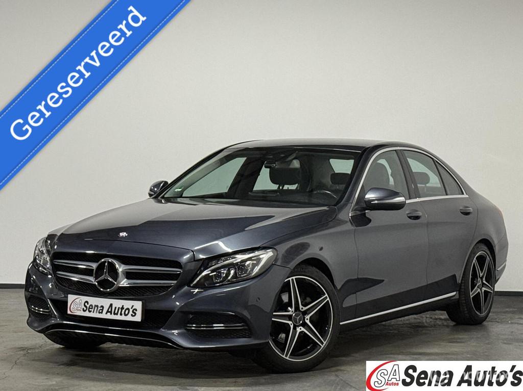 Mercedes C-klasse 220 CDI Ambition/ LED/ NW.APK., Auto's, Automaat, Achterwielaandrijving, 4 cilinders, Leder en Stof