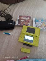 Nintendo DS + adapter +spellen  55€, Ophalen of Verzenden, Gebruikt, DS Lite