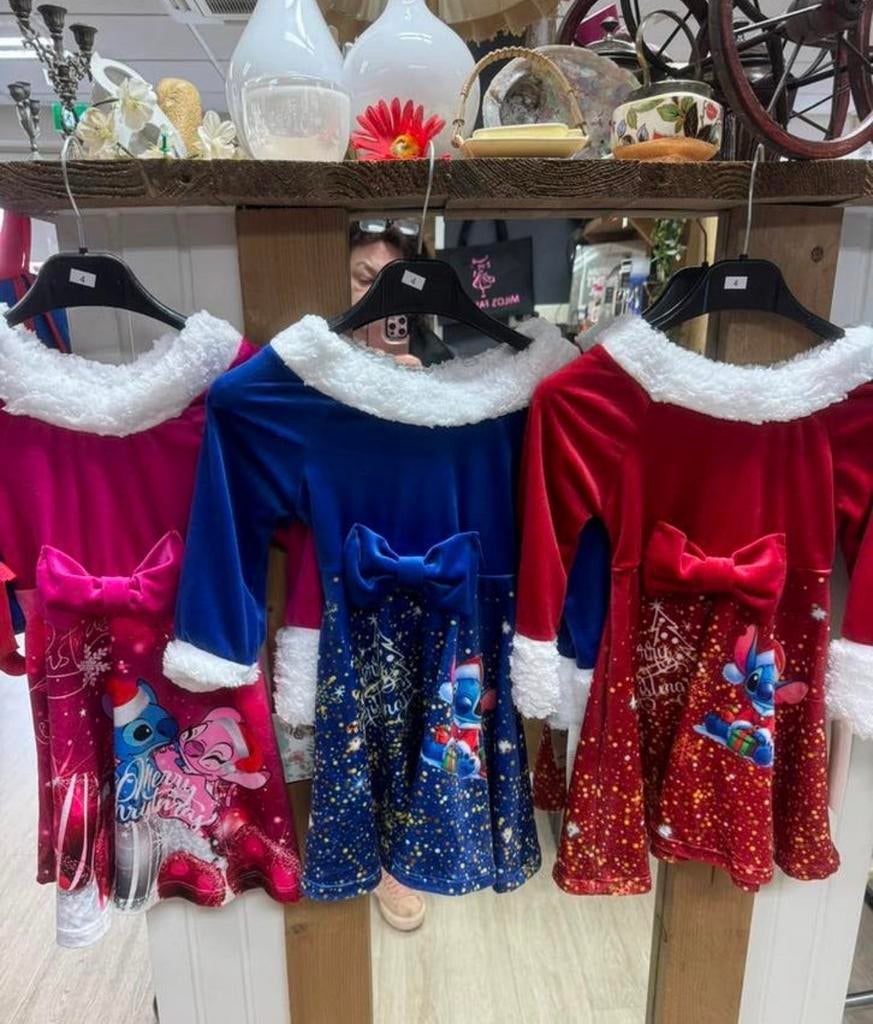17 jurkjes stitch van maat 2 tot 14 restpartij, Kinderen en Baby's, Meisje, ., Nieuw, Ophalen of Verzenden