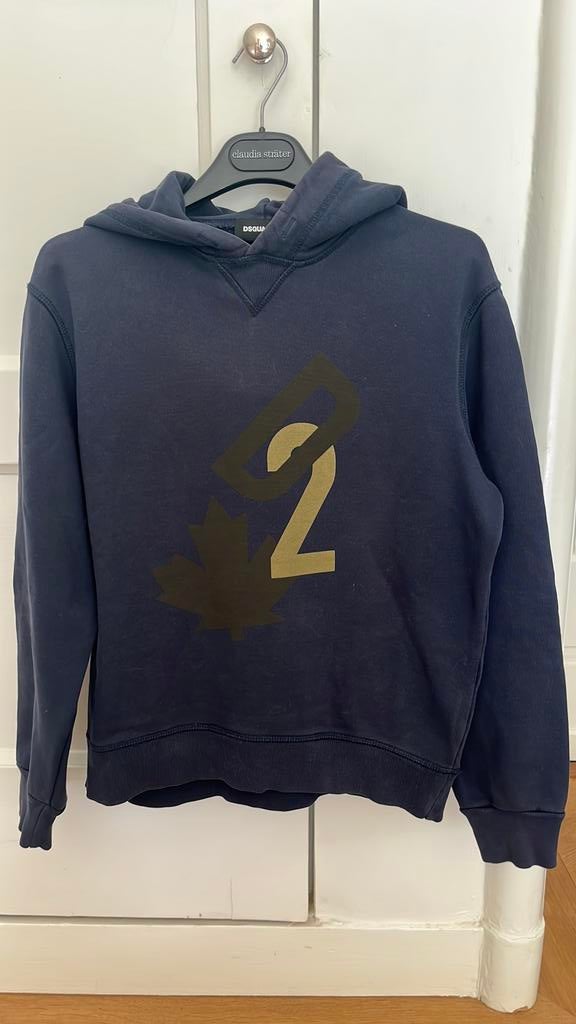 Fijne Dsquared2 hoodie 14Y, Ophalen of Verzenden, Gebruikt, Jongen of Meisje, Trui of Vest