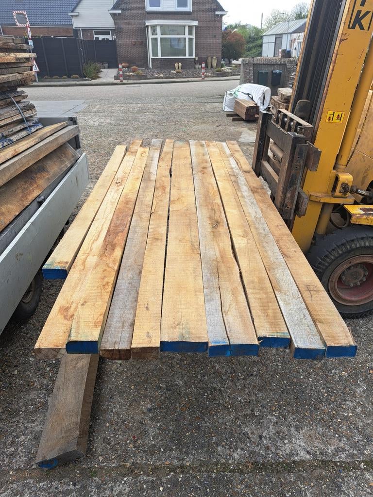 Partijtje eiken balken, Ophalen of Verzenden