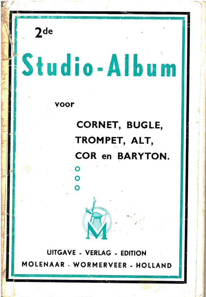 2e Studio-album Cornet Bugel Trompet Alt Bariton, Muziek en Instrumenten, Ophalen, Gebruikt, Klassiek, Les of Cursus