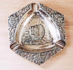 Vintage verzilverde asbak Hooijkaas Schoonhoven (HH90), Ophalen of Verzenden, Gebruikt, Asbak