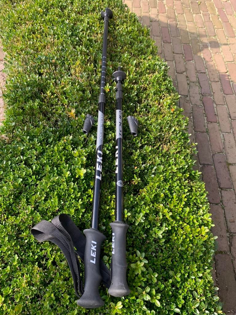 Leki Makalu Tour Nordic Walking, verstelbaar ( 0,65 - 1,45m), Sport en Fitness, Bergsport en Wandelen, Ophalen of Verzenden, Zo goed als nieuw