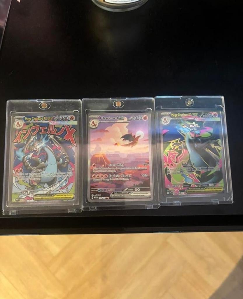 Pokémon Charizard EX Kaarten Set - Zo goed als nieuw, Ophalen of Verzenden, Zo goed als nieuw, Meerdere kaarten