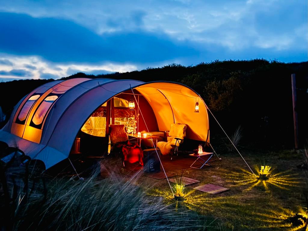 ⛺️Kamperen op Vlieland Stortemelk (1e week juni)🌊☀️ ️, Ophalen, Zo goed als nieuw