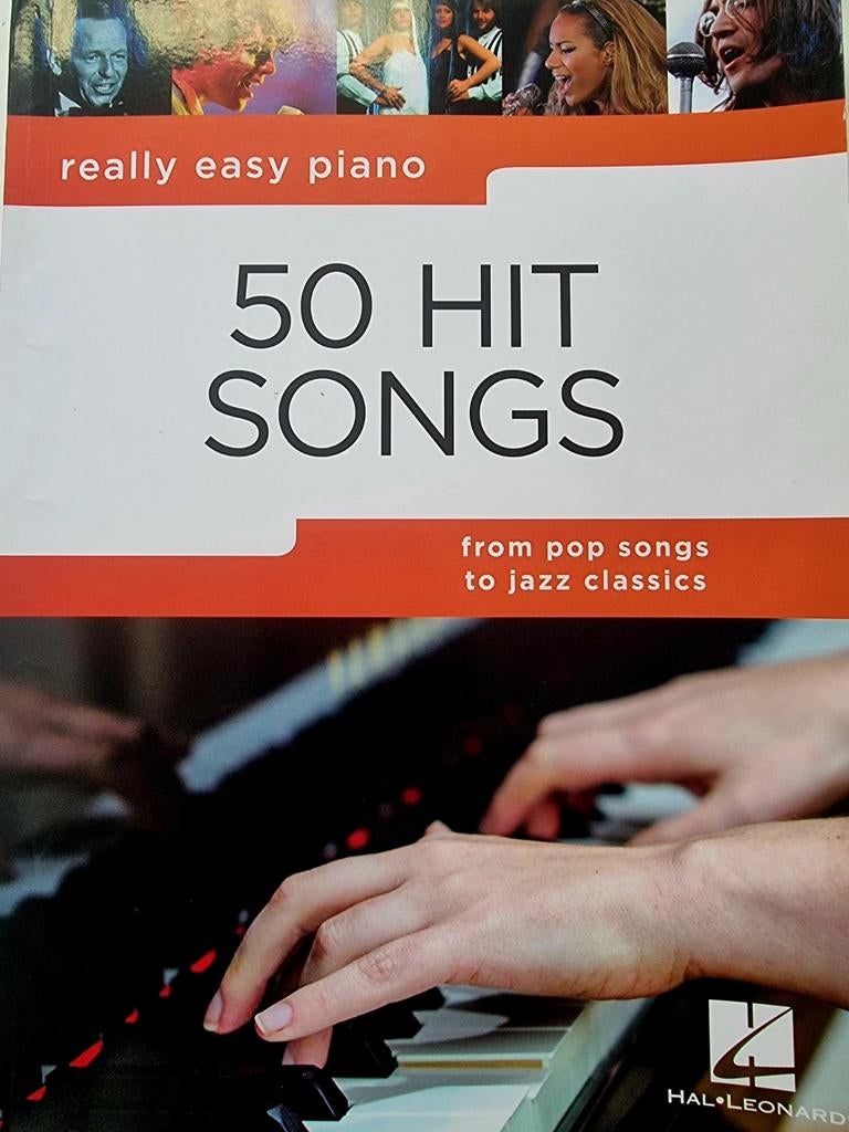 Really Easy Piano: 50 Hit Songs bladmuziek, Ophalen of Verzenden, Zo goed als nieuw, Thema, Piano