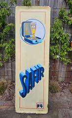 Mooi Safir emaille, Verzamelen, Biermerken, Ophalen, Gebruikt, Reclamebord, Plaat of Schild, Overige merken