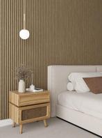 NIEUW! Panelen met Ronde Latten Walnoot Eiken, Ophalen of Verzenden, Nieuw, Hout