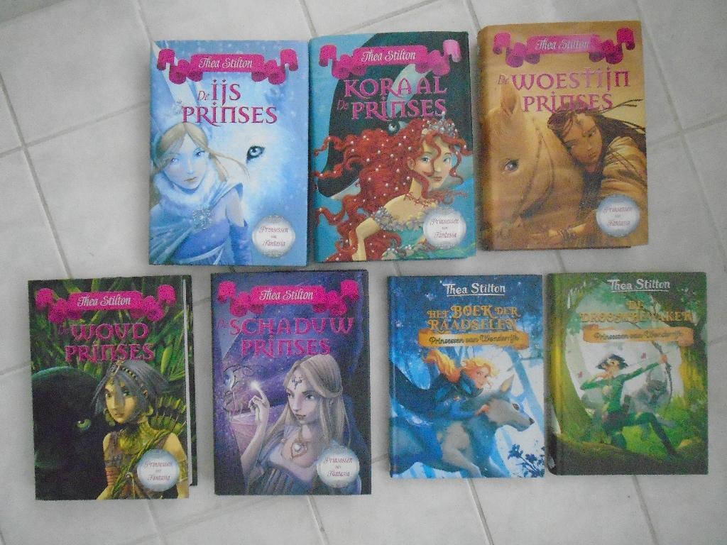 thea stilton, uitzoeken, prinsessenserie e.a, Ophalen of Verzenden, Zo goed als nieuw, Thea Stilton
