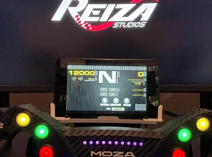 Telefoon/Tablethouder voor MOZA R3/R5/R9/R12, Computers en Software, Joysticks, Nieuw, Ophalen of Verzenden