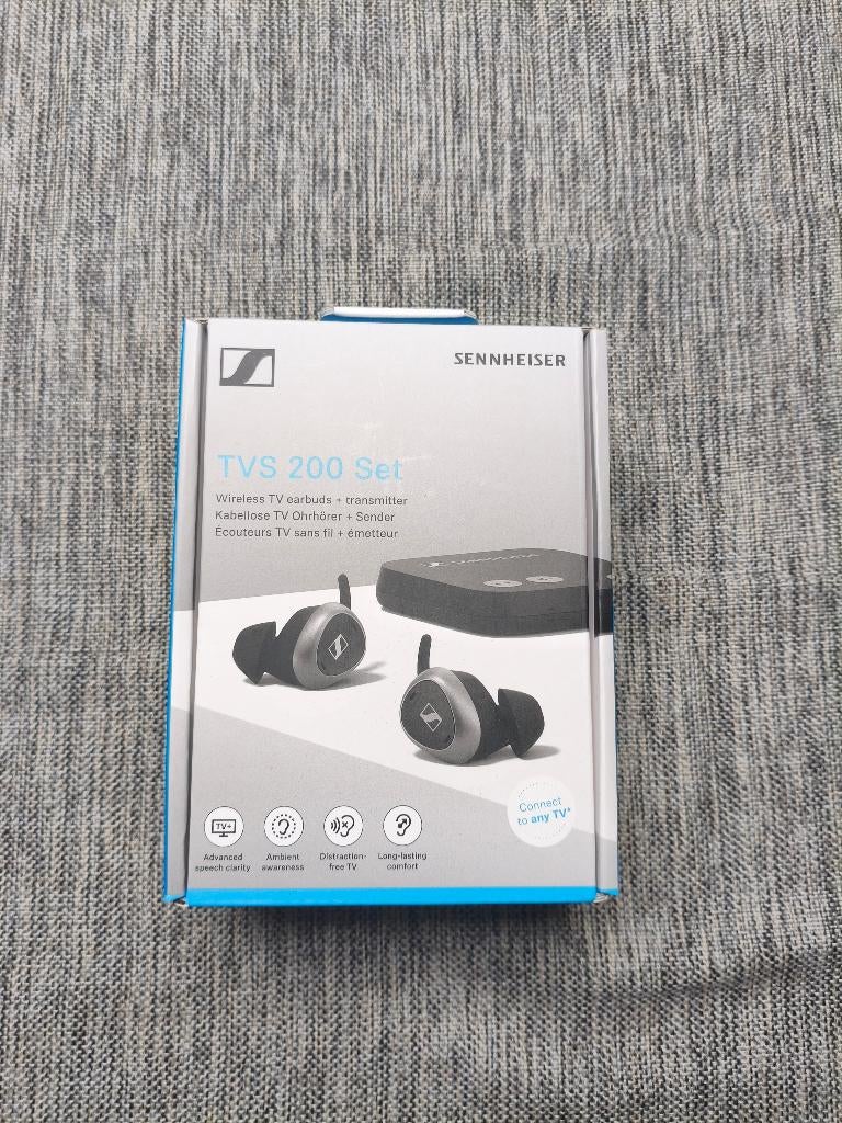 Sennheiser TVS 200 nieuw, Bluetooth, Sennheiser, Nieuw, Op oor (supra aural)