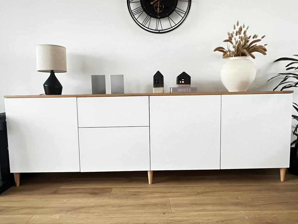 Besta dressoir 240x42x64, Huis en Inrichting, Kasten | Dressoirs, Ophalen, Zo goed als nieuw, 25 tot 50 cm, 200 cm of meer