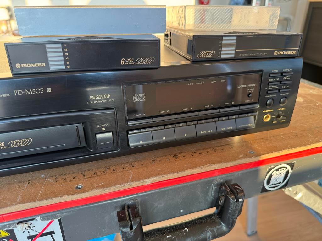 Pioneer PDM 503 CD Wisselaar - Klassieke Hifi Component, Audio, Tv en Foto, Cd-spelers, Ophalen, Gebruikt, Pioneer, Wisselaar
