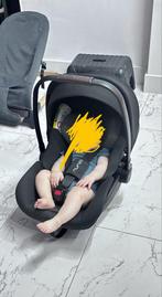 Nuna Autostoel Arra Next Caviar Handle Chocolate incl isofix, Autogordel of Isofix, Zo goed als nieuw, 0 t/m 13 kg, Ophalen